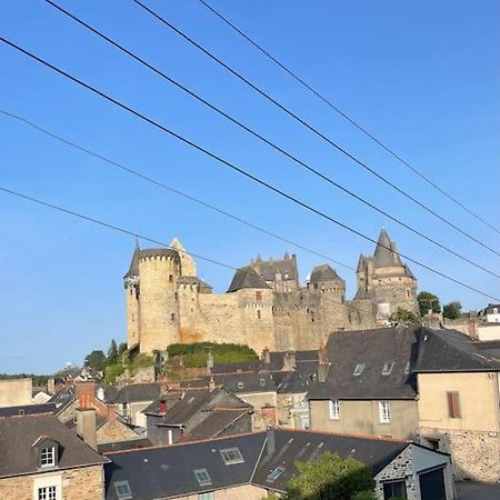 Appartement Calme Et Cosy Proche Centre Vue Chateau Vitré Zewnętrze zdjęcie