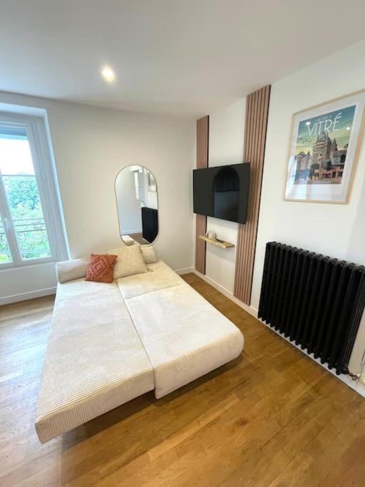 Appartement Calme Et Cosy Proche Centre Vue Chateau Vitré Zewnętrze zdjęcie